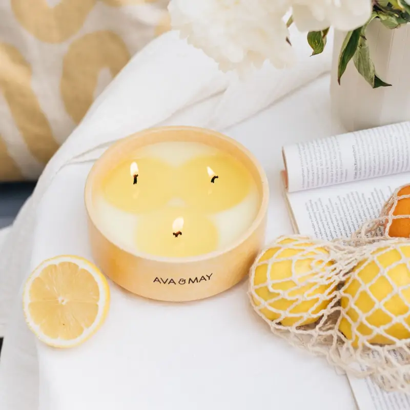 Candele Italian Citronella 450g - - Candele profumate miniatura 5