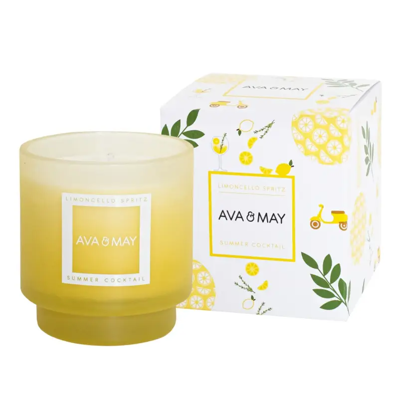 Candele Limoncello Spritz 200g - - Candele profumate miniatura 2