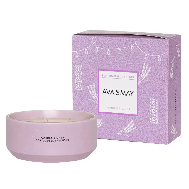 Candele Portuguese Lavender 450g - - Candele profumate miniatura 2