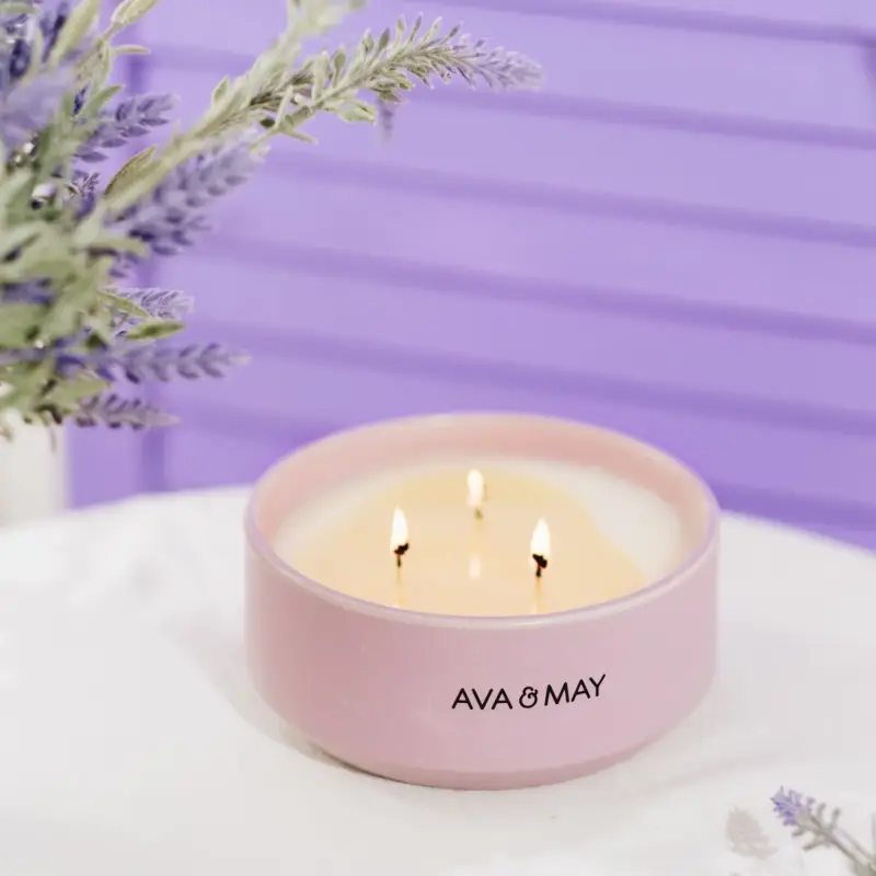 Candele Portuguese Lavender 450g - - Candele profumate miniatura 5