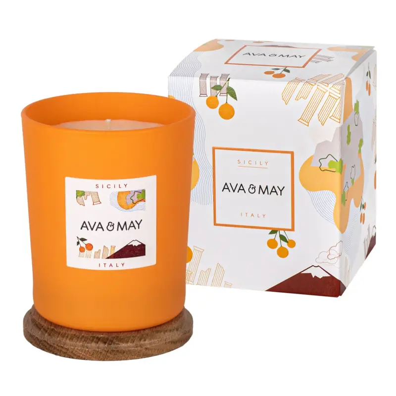 Candele Sicilia 180g - - Candele profumate miniatura 2