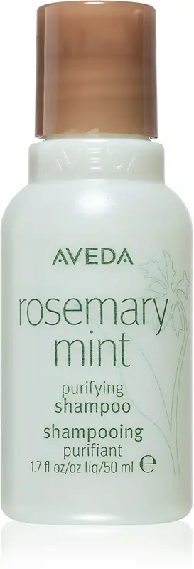 menta e rosmarino Shampoo di pulizia profonda per la brillantezza 50 ml