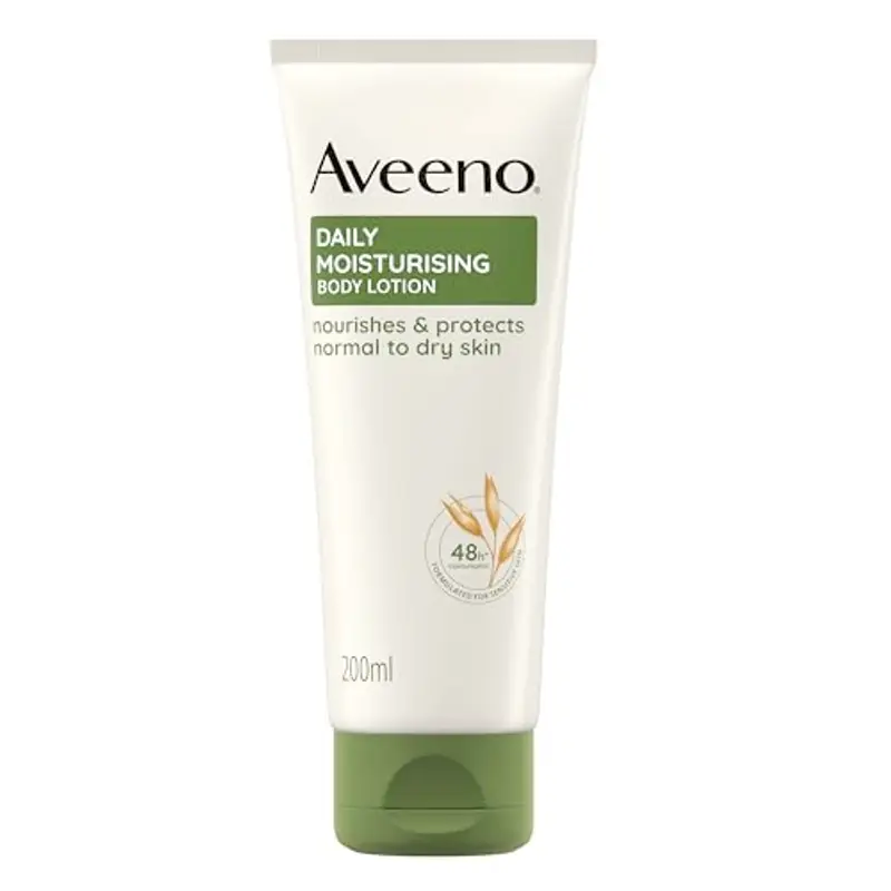 Aveeno Daily Moisturising Crema Idratante, Crema corpo idratante per 48 ore con Avena Colloidale Prebiotica, Crema
