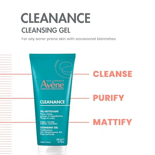 Avene Cleanance Gel Detergente per Viso e Corpo, 200 ml miniatura 2