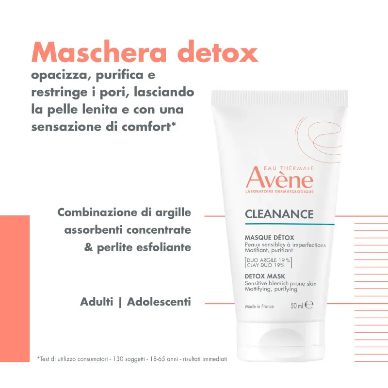 Cleanance Maschera Detox - Maschera viso purificante miniatura 5