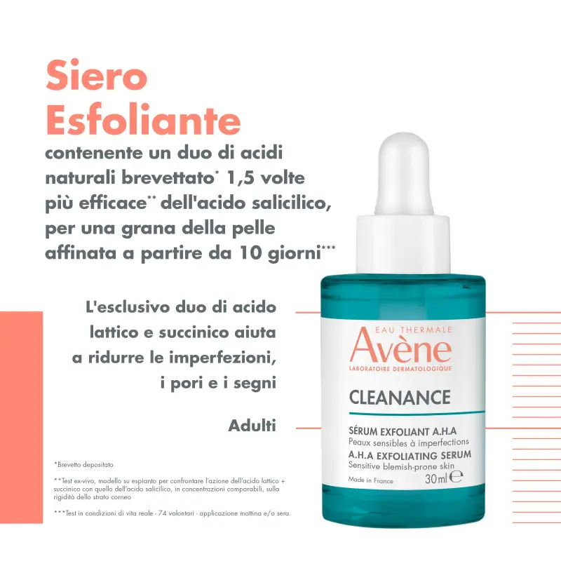 Cleanance Siero esfoliante A.H.A - Peeling e gommage viso miniatura 4