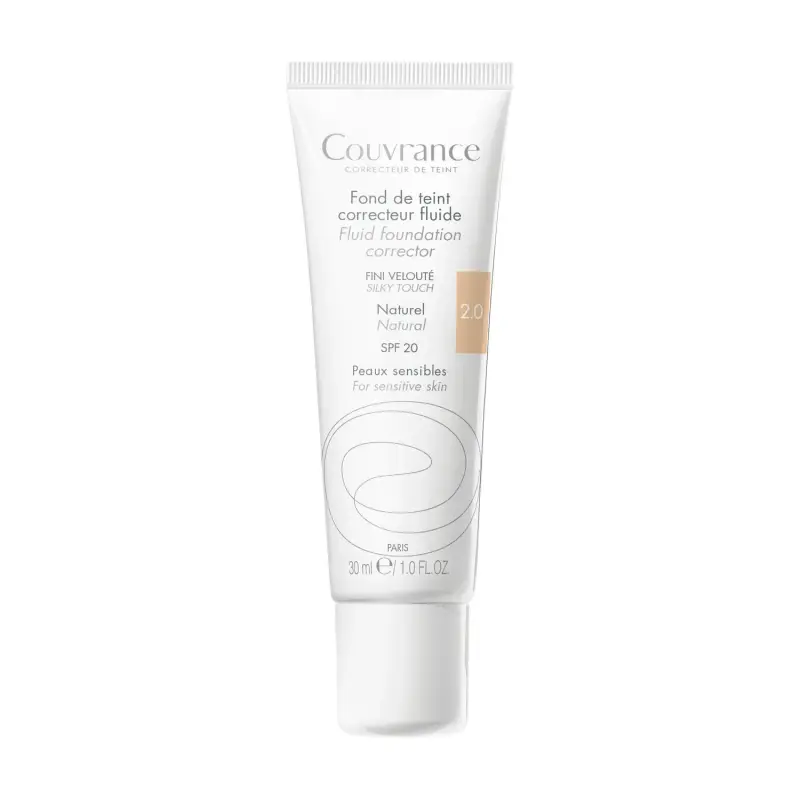 Incarnato Couvrance Fondotinta Correttore Fluido SPF20 Naturale - Correttori,Fondotinta