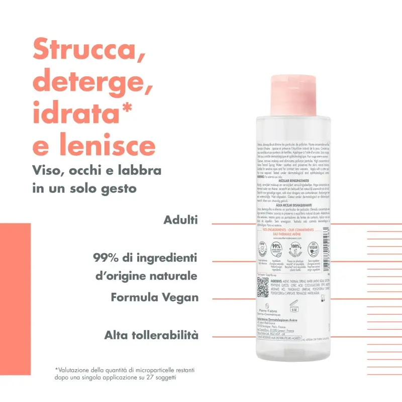 Les Essentiels Acqua micellare struccante - Acqua micellare miniatura 3