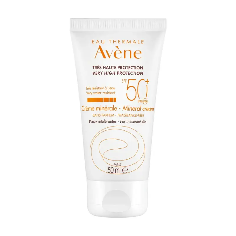 Suncare Crema Schermo Minerale SPF 50+ - Protezione solare viso