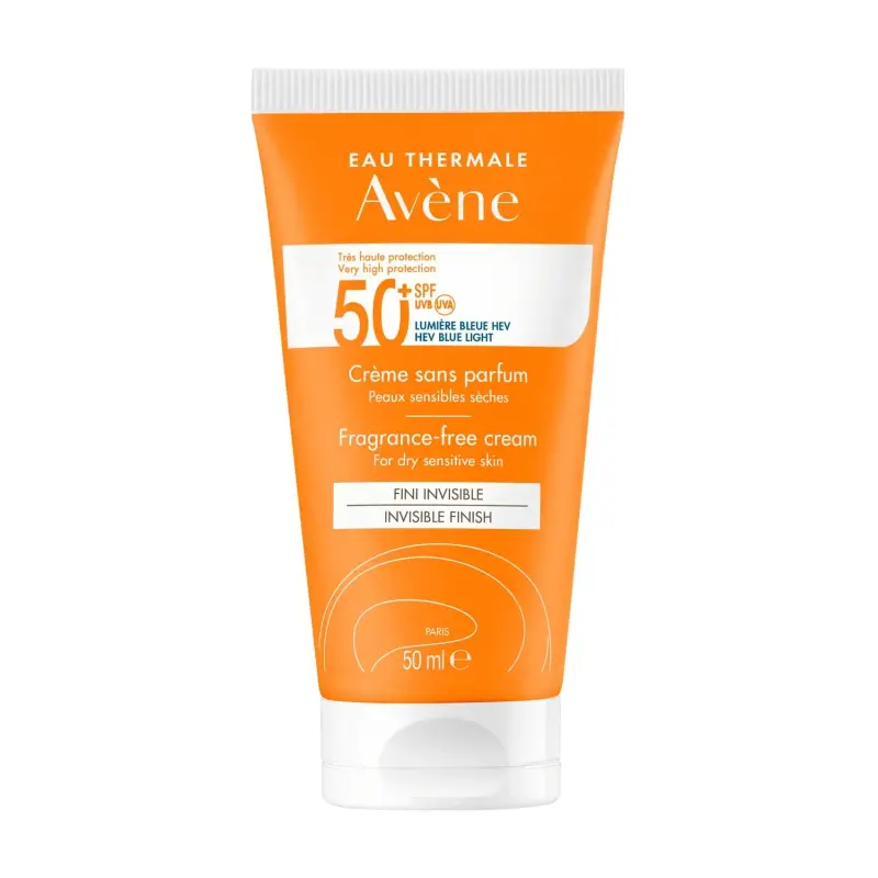 Suncare Crema senza profumo SPF50+ - Protezione solare viso