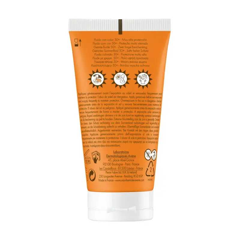 Suncare Fluido colorato SPF50+ - Protezione solare viso miniatura 2