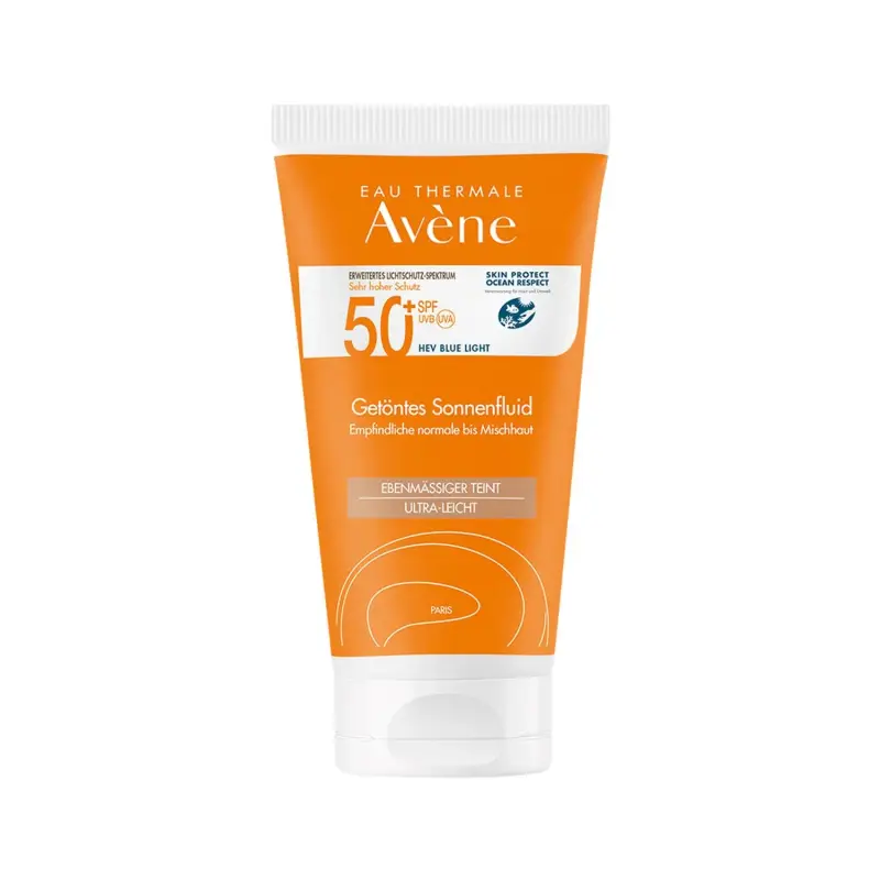 Suncare Fluido colorato SPF50+ - Protezione solare viso