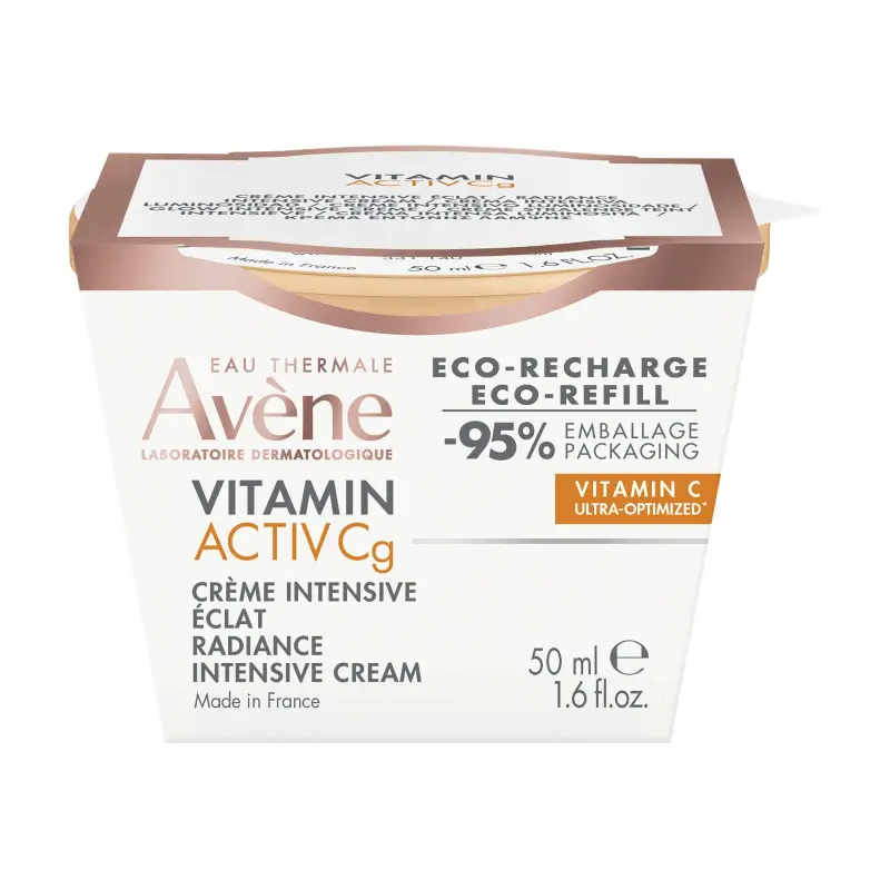 Vitamin Activ Cg Crema Intensiva Illuminante - Trattamento antietà pelli mature,Crema antirughe,Crema viso giorno illuminante