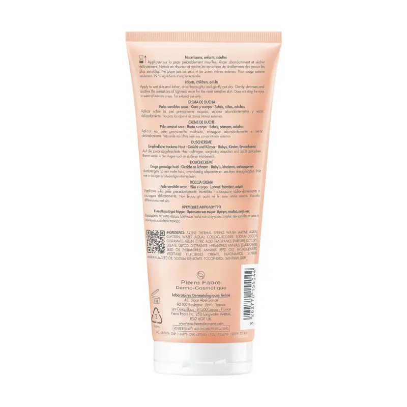 Avene Bagnoschiuma Crema 3018771 miniatura 2