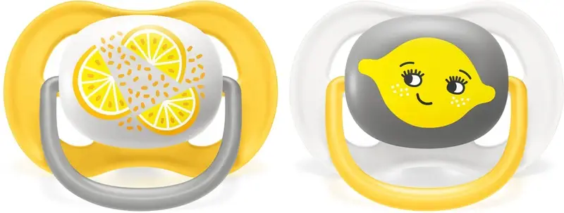 Philips Avent Ultra Air 6-18 mesi ciuccio Neutral Citrus 2 pezzi