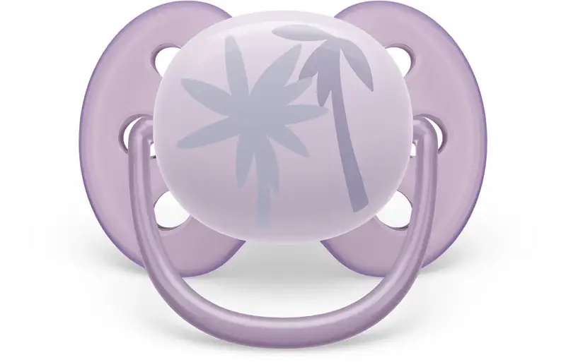 Philips Avent Ultrasoft Premium 0-6 mesi ciuccio viola