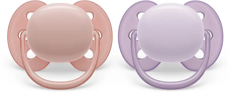 Philips Avent Ultrasoft Premium 0-6m ciuccio Neutral bambina 2 pezzi