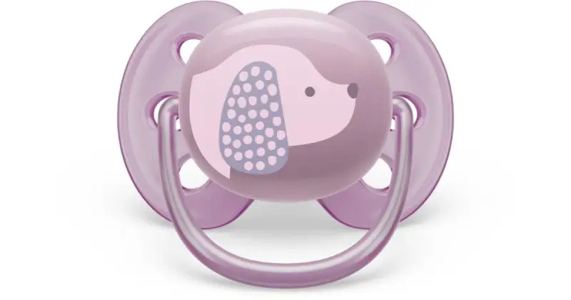 Philips Avent Ultrasoft Premium 6-18 mesi ciuccio viola