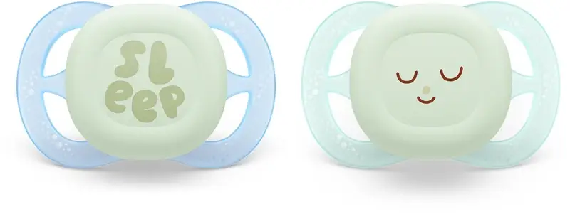 Philips Avent Ultrastart Night 0-2 mesi ciuccio bambino 2 pezzi
