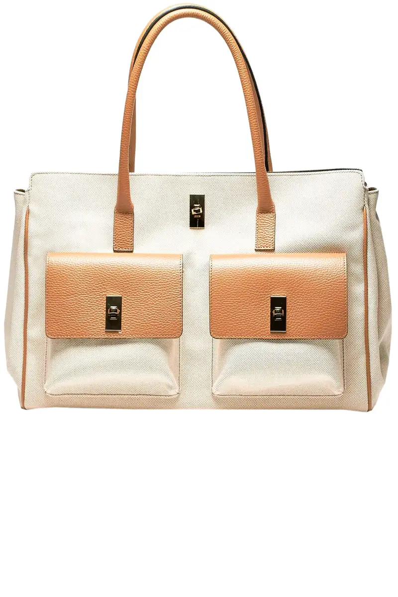 Maxi borsa Soledad Beige