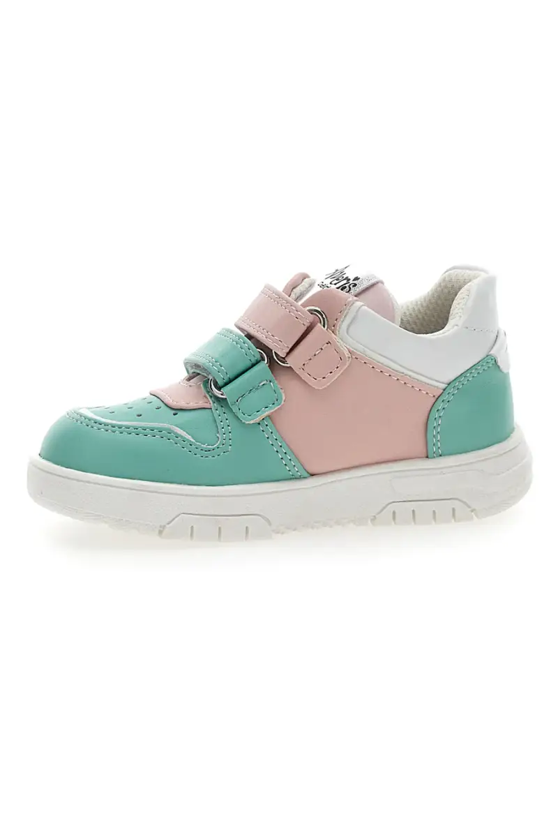 Sneakers Primi Passi Averis 4201 Verdi e Rosa [VERDE] miniatura 3