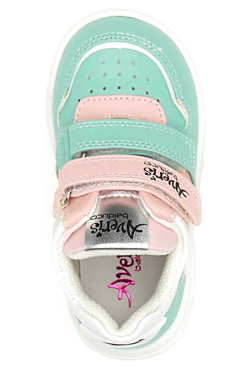 Sneakers Primi Passi Averis 4201 Verdi e Rosa [VERDE] miniatura 5