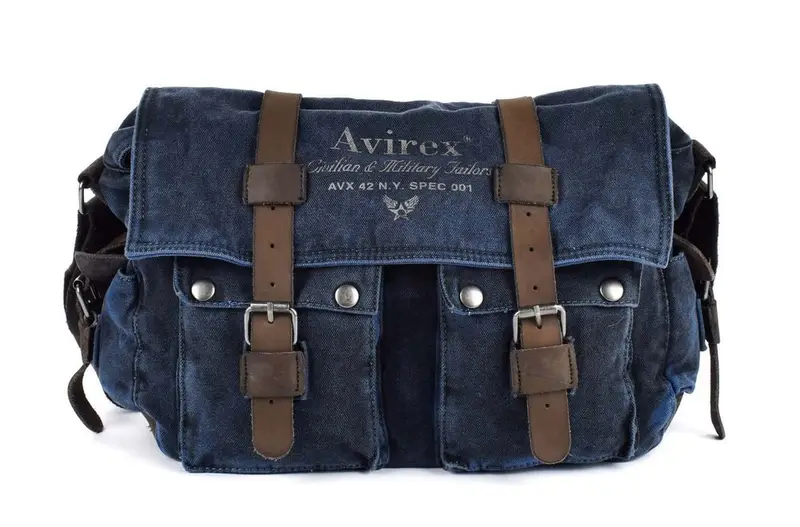AVIREX Borsa messenger Blu 2562758