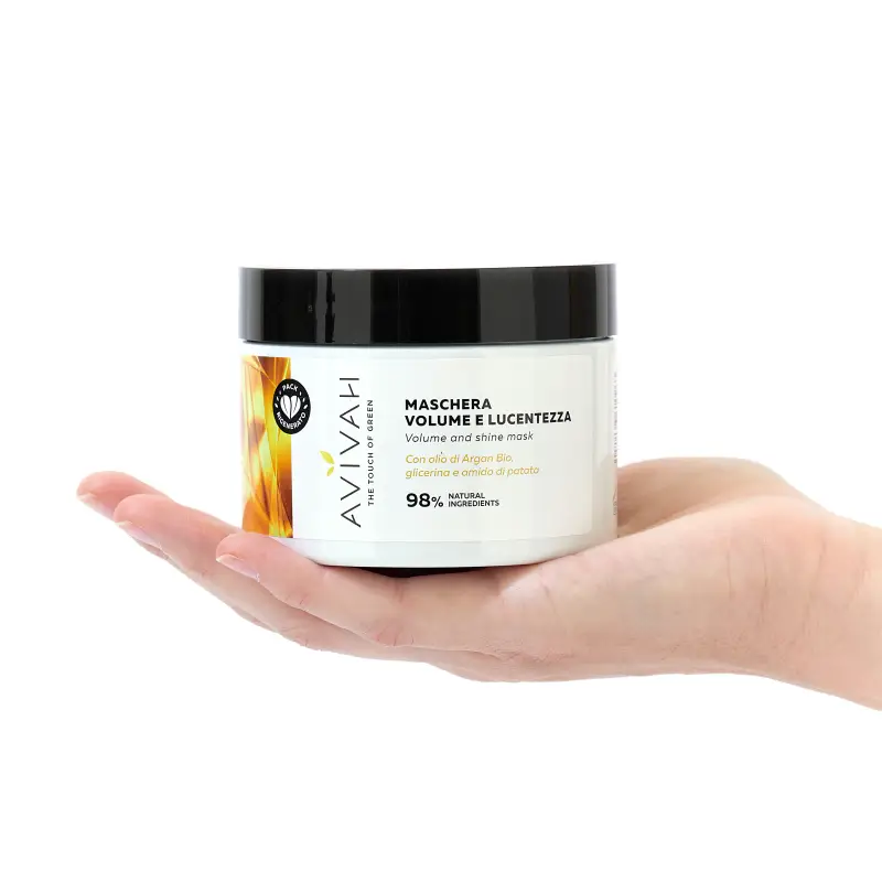 Cura dei Capelli Maschera Volume e Lucentezza - Maschera illuminante capelli miniatura 2