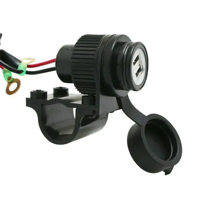 Doppio caricatore usb + supporto per manubrio Avoc