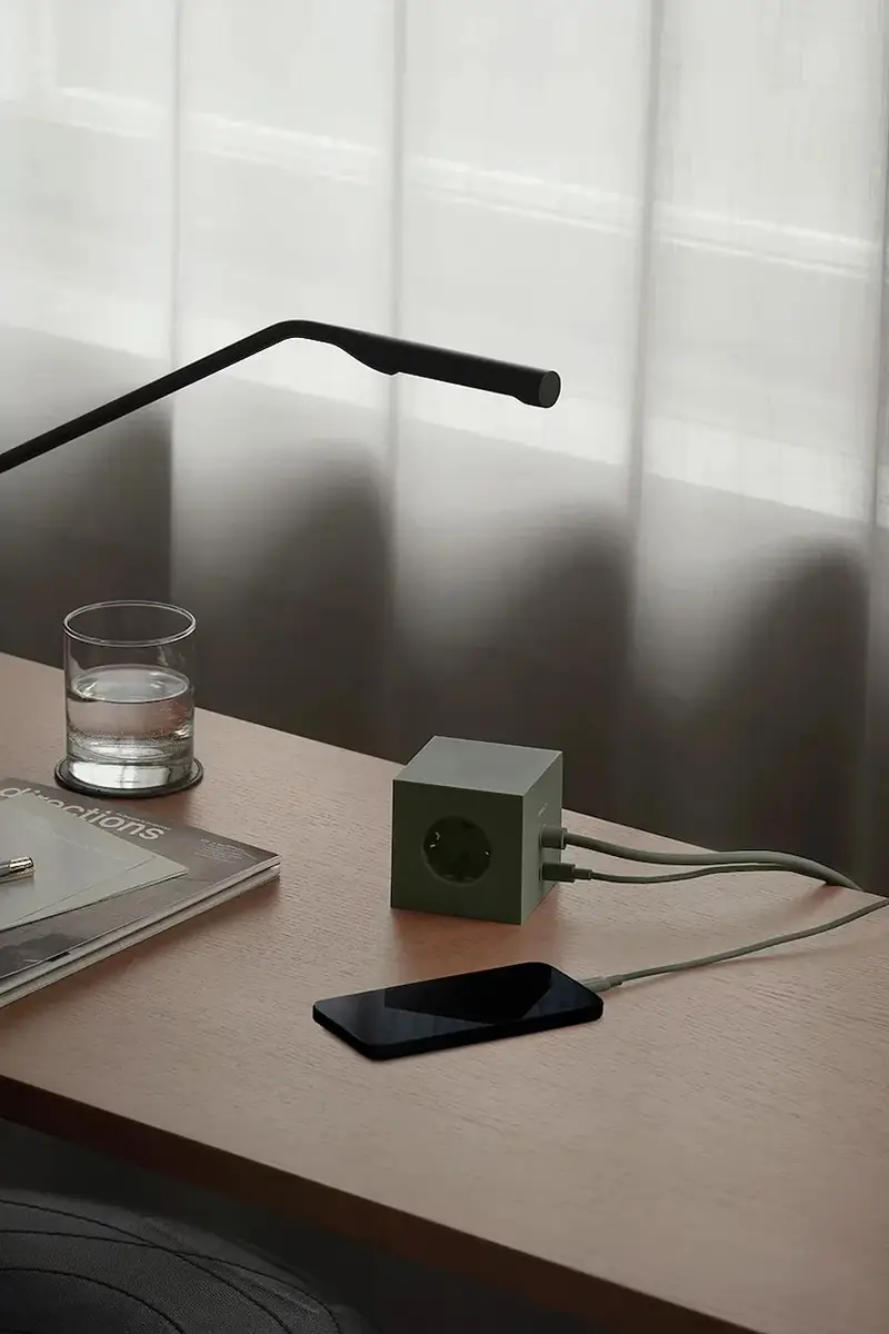 cubo di ricarica magnetico Square 1, 3 m Oak Green colore verde miniatura 2