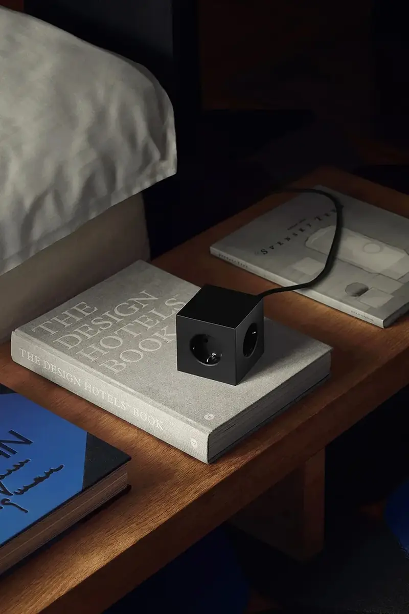 cubo di ricarica magnetico Square 1, 3 m Stockholm Black Nero miniatura 2