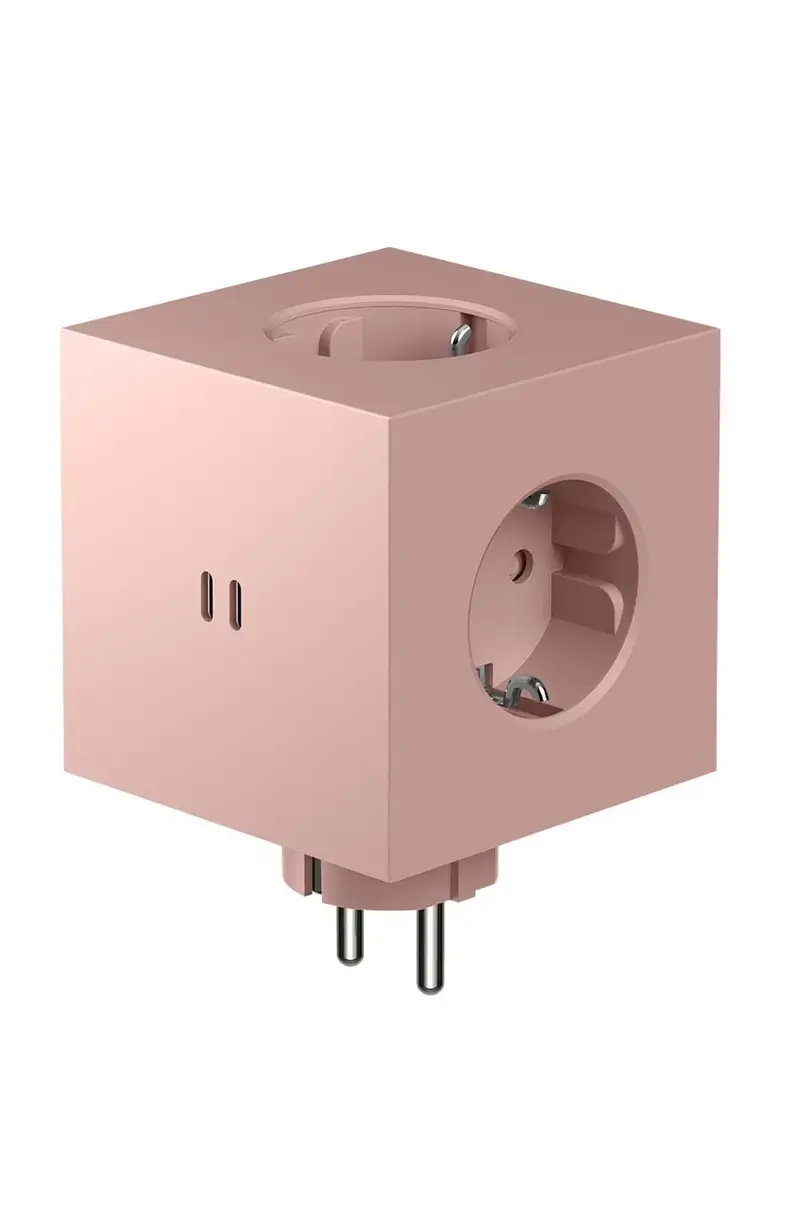 multipresa modulare Square 2, USB-C Rosa