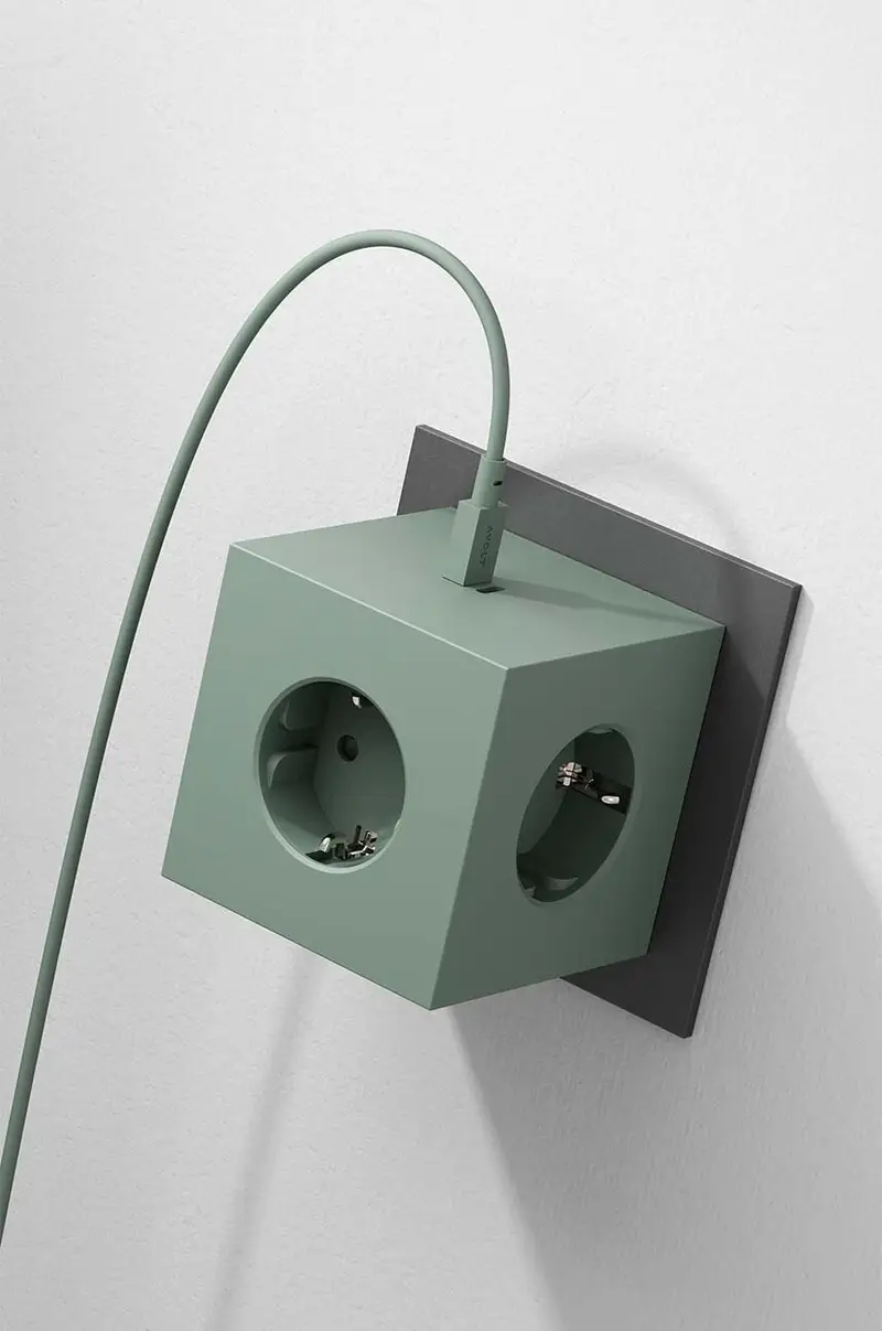 multipresa modulare Square 2, USB-C Verde miniatura 3