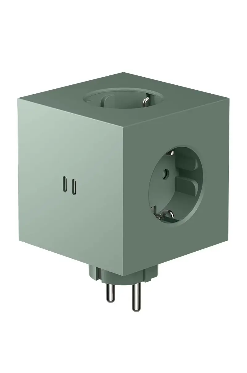 multipresa modulare Square 2, USB-C Verde