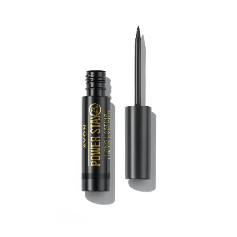 Eye Color Eyeliner Liquido Power Stay Lunga Tenuta Blackest Black - Eyeliner