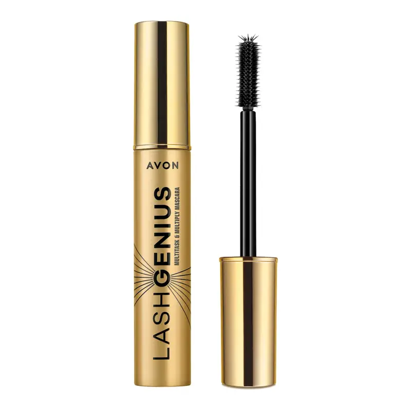 Eye Color Mascara Lash Genius Multitask & Multiply Brown Black - Mascara