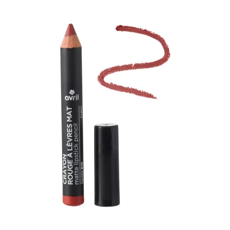 Matita rossetto opaca Jumbo Acajou (vegano) (2 g)