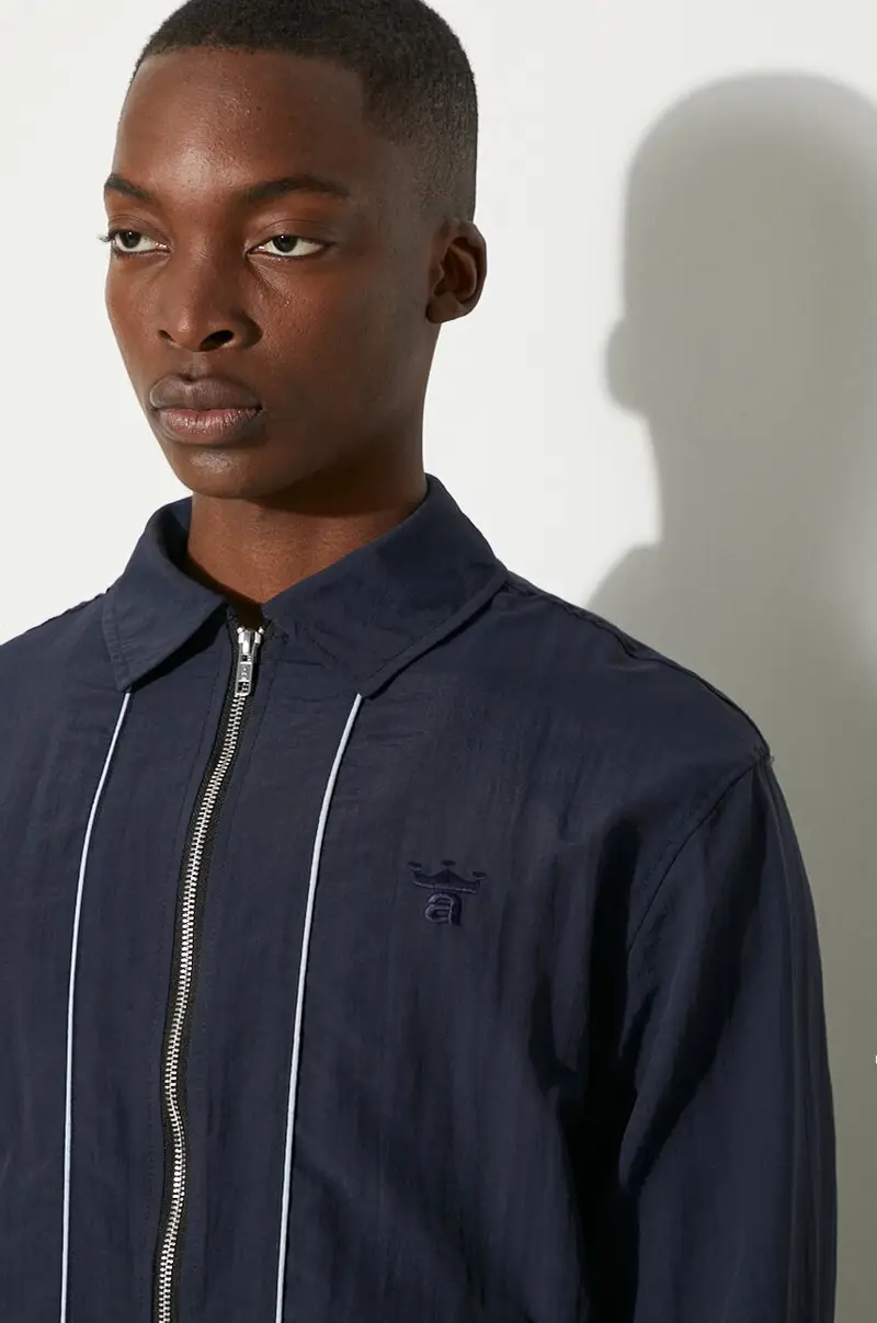 giacca Classic Logo Coaches Jacket Blu navy miniatura 5