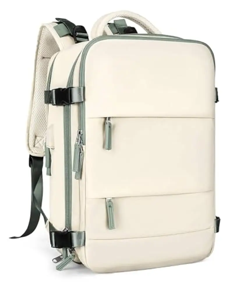 Awoawo Zaino da viaggio Uomo Beige 1914577 miniatura 2