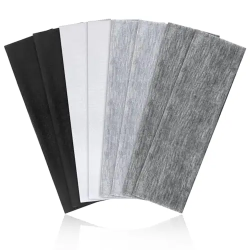 AWUMBUK Fasce per capelli Uomo Nero 3431278