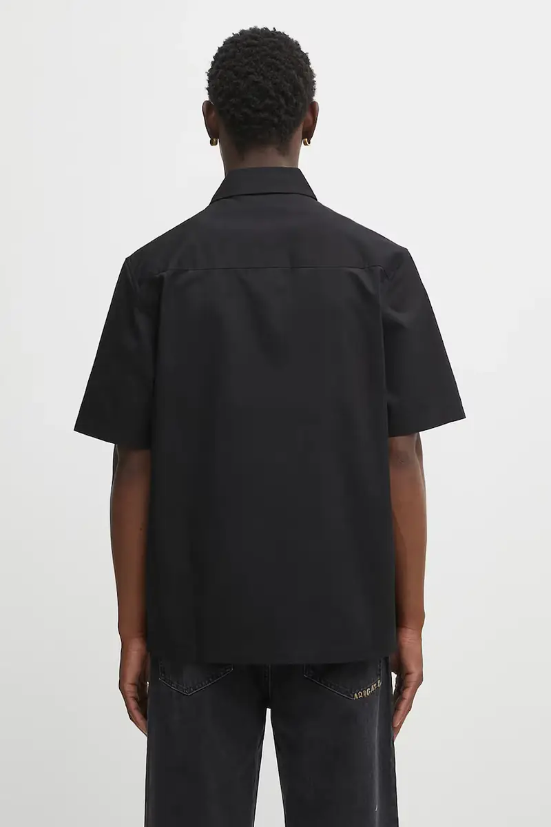 camicia in cotone Dylan uomo colore nero A3354002 miniatura 3