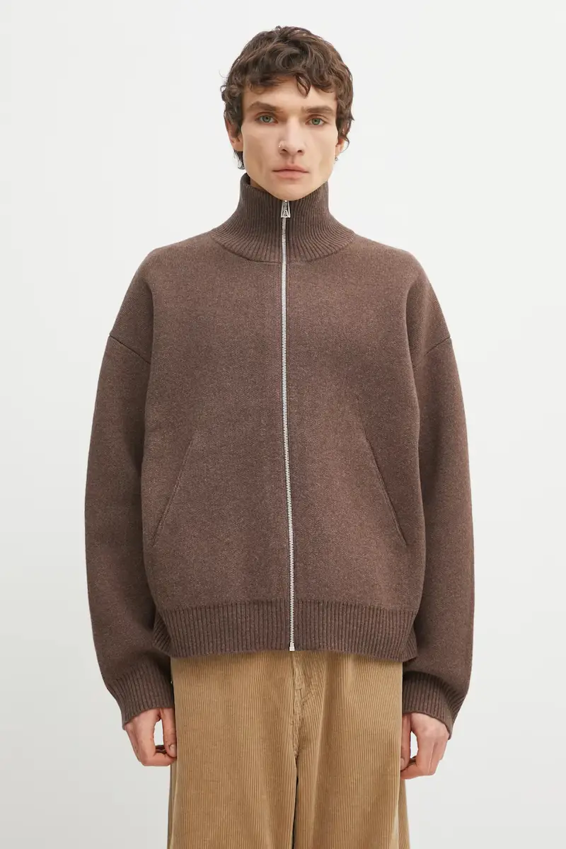 Axel Arigato Cardigan Marrone 3976625