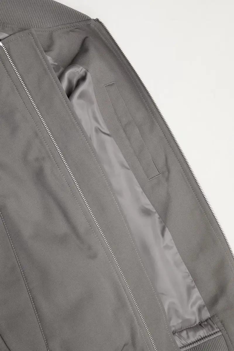 giacca bomber Archer Bomber Jacket Grigio miniatura 4