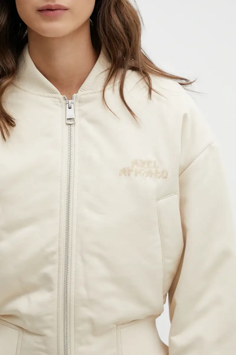 giacca Lola Bomber Jacket Beige miniatura 4