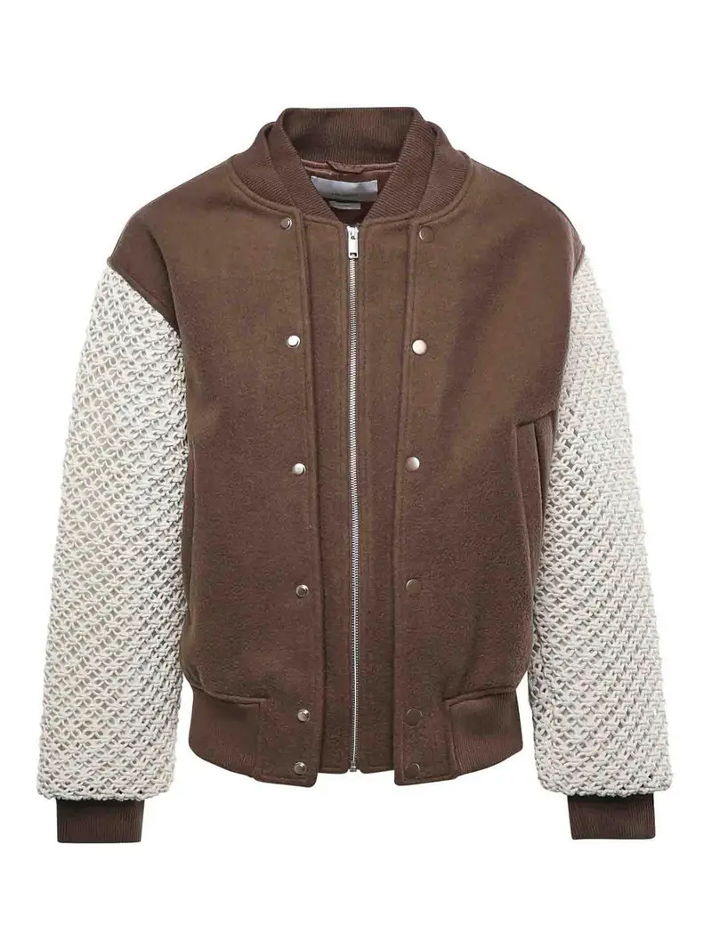 Giacca universitaria Titano Marrone