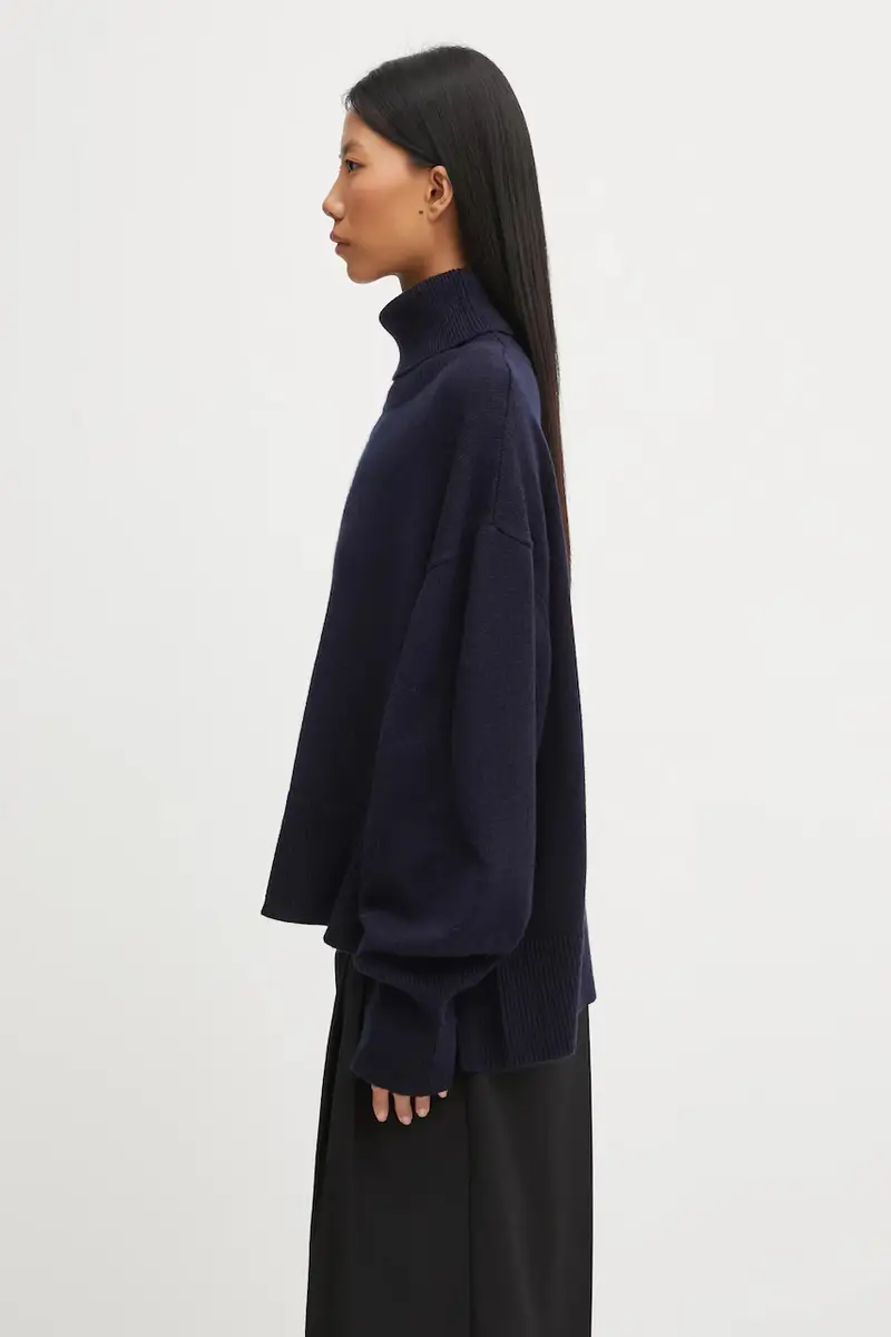 maglione con lana Maeve colore nero A3324001 miniatura 2