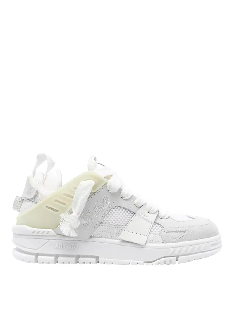 Patchwork zona sneaker Bianco