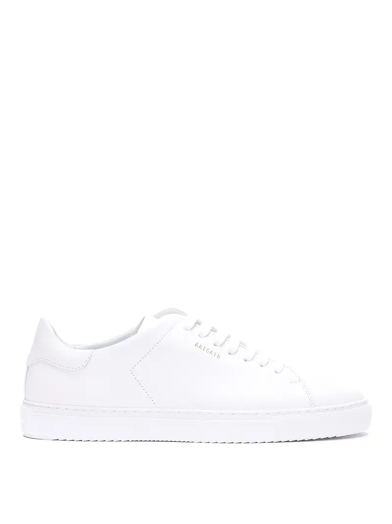 Sneakers con logo laterale Bianco