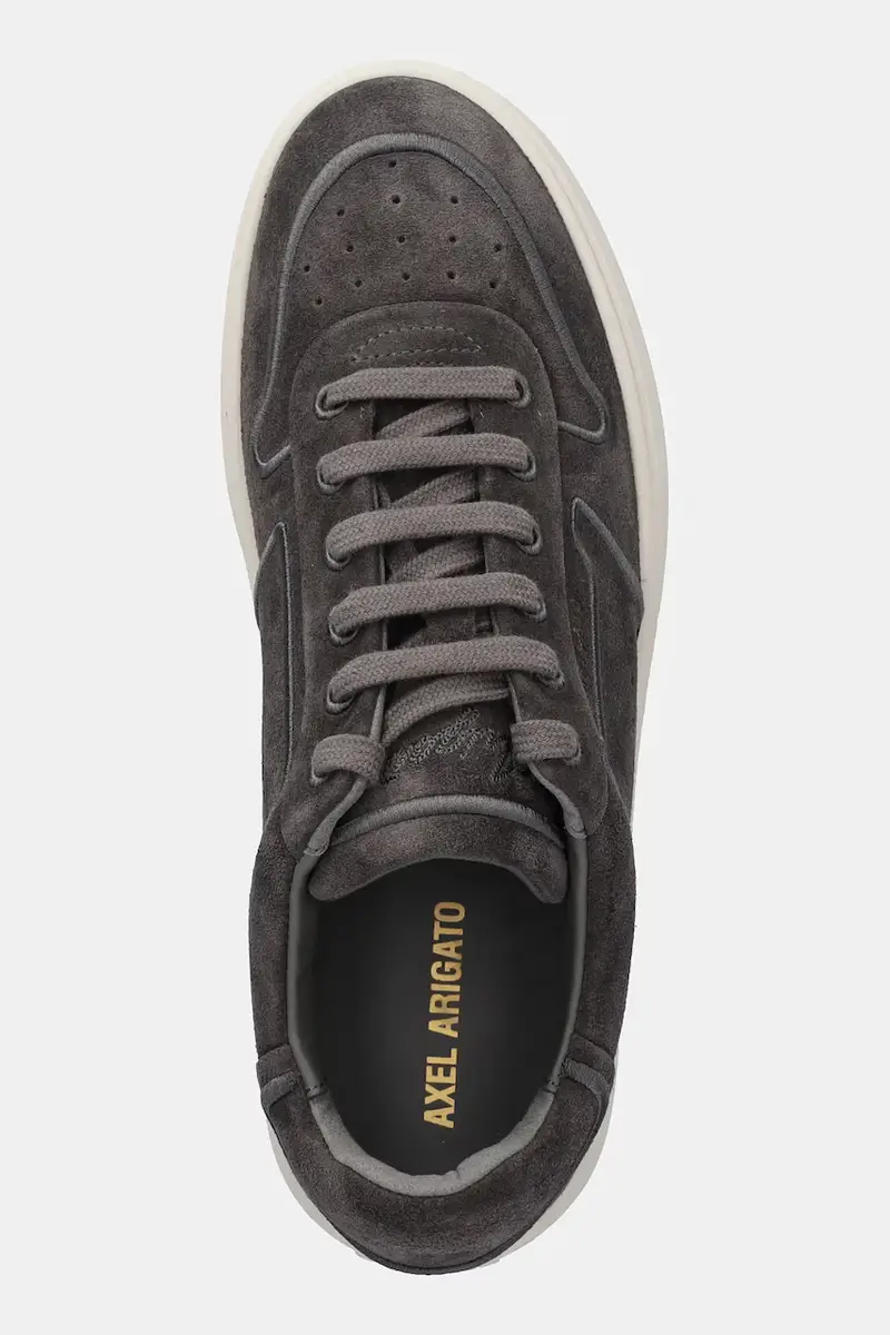 sneakers in camoscio Orbit Embroidery Sneaker Grigio miniatura 4