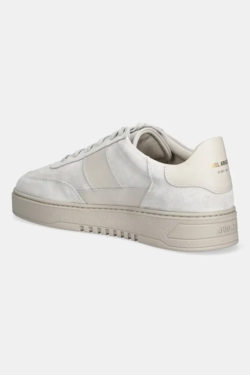 sneakers in camoscio Orbit Vintage Sneaker Beige miniatura 3